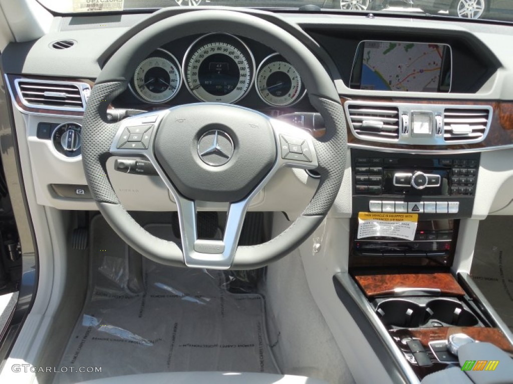 2014 E 350 Sport Sedan - Steel Gray Metallic / Gray/Dark Gray photo #9