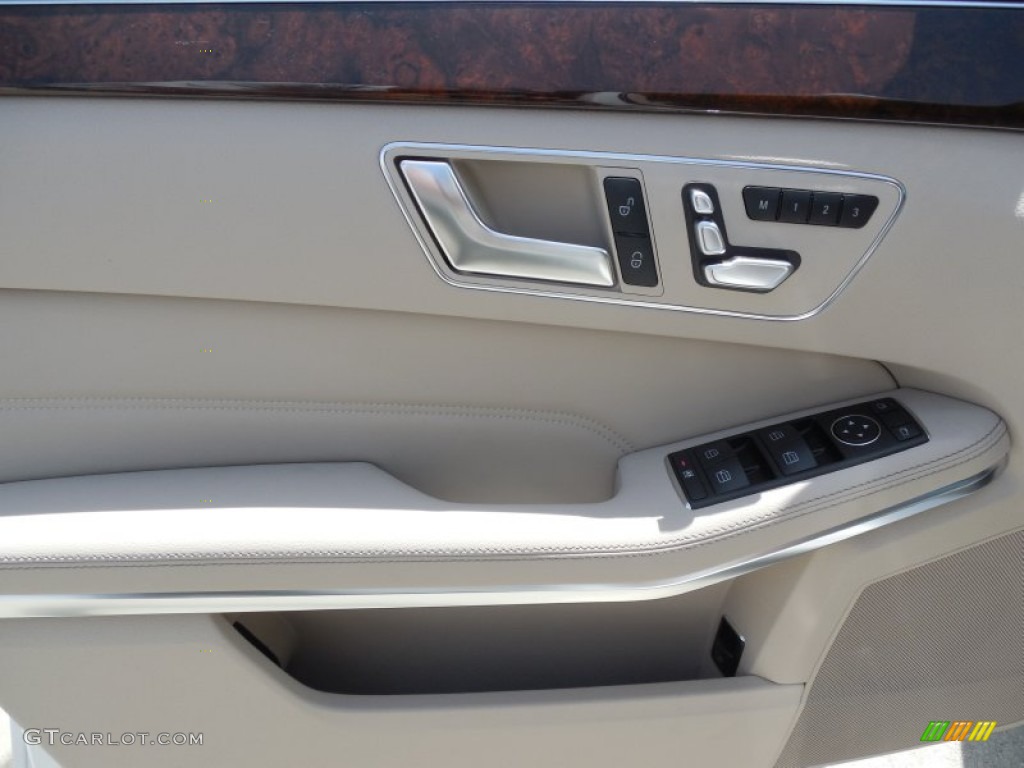 2014 E 350 Sport Sedan - Diamond White Metallic / Silk Beige/Espresso Brown photo #6