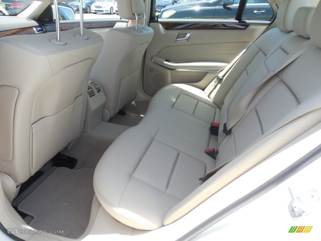 2014 E 350 Sport Sedan - Diamond White Metallic / Silk Beige/Espresso Brown photo #8