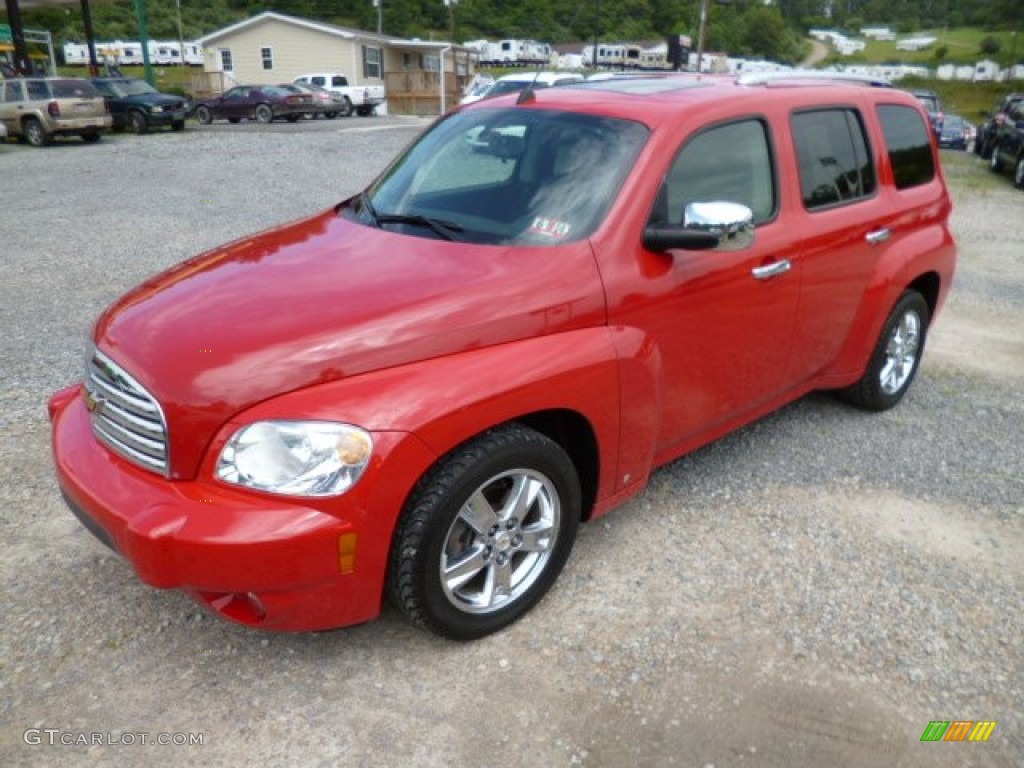 Victory Red 2009 Chevrolet HHR LT Exterior Photo #83576943