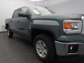 2014 Stealth Gray Metallic GMC Sierra 1500 SLE Crew Cab  photo #2