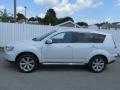 2012 Diamond White Pearl Mitsubishi Outlander GT S AWD  photo #2