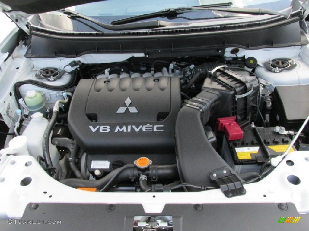2012 Mitsubishi Outlander GT S AWD 3.0 Liter SOHC 24-Valve MIVEC V6 Engine Photo #83577705