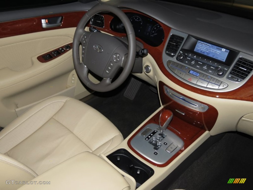 2013 Genesis 3.8 Sedan - Night Shadow Brown / Cashmere photo #5