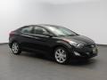 2013 Black Hyundai Elantra Limited  photo #1