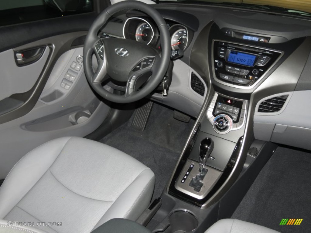 2013 Elantra Limited - Black / Gray photo #5