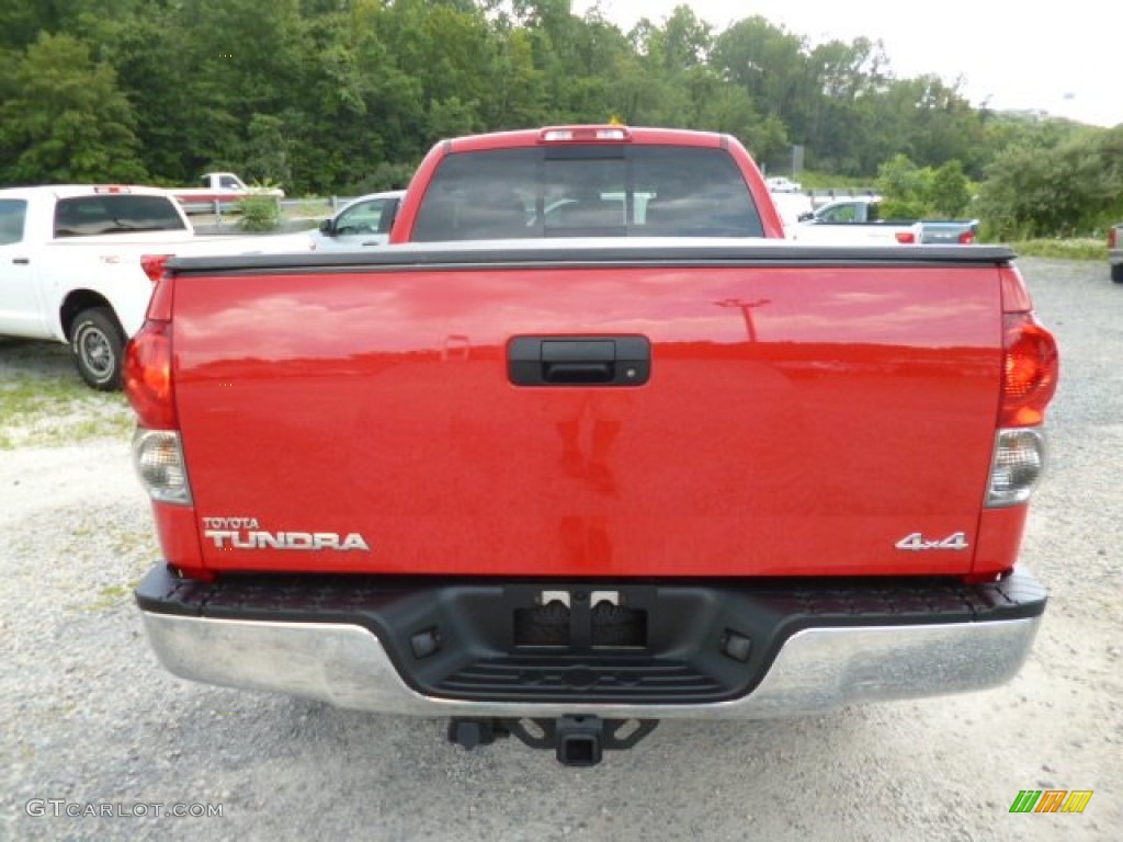 2009 Tundra TRD Double Cab 4x4 - Radiant Red / Graphite Gray photo #6