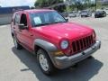 2005 Flame Red Jeep Liberty Sport 4x4  photo #5