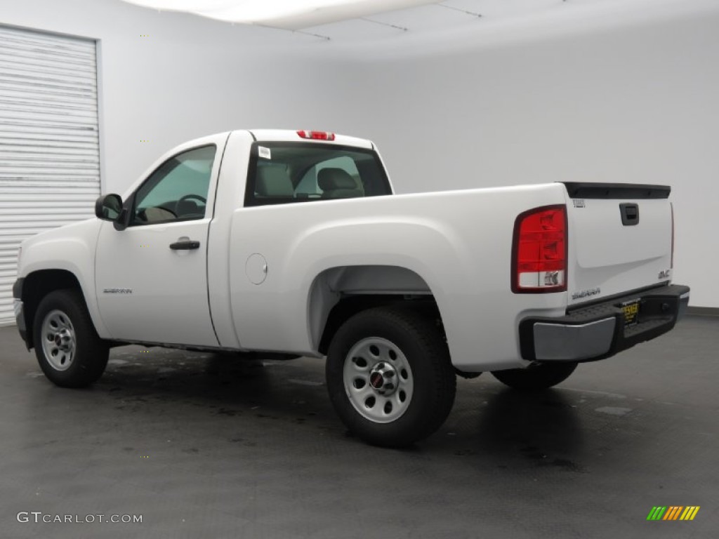 2013 Sierra 1500 Regular Cab - Summit White / Dark Titanium photo #3