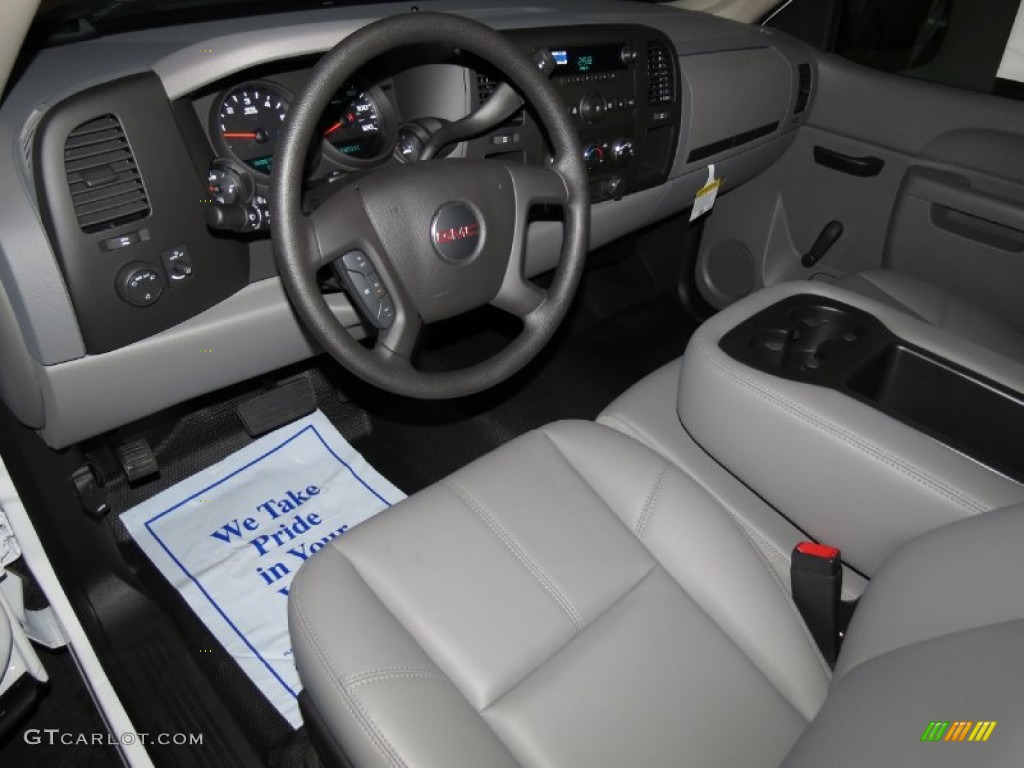 2013 Sierra 1500 Regular Cab - Summit White / Dark Titanium photo #4