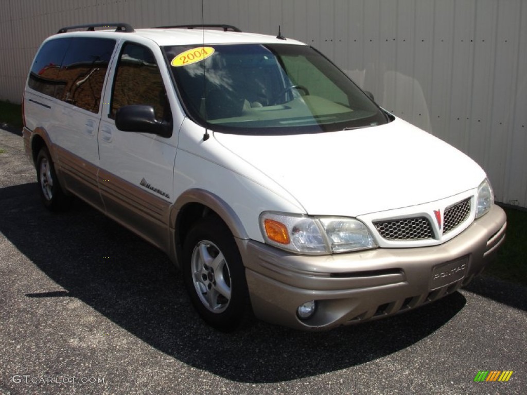 Summit White 2004 Pontiac Montana Standard Montana Model Exterior Photo