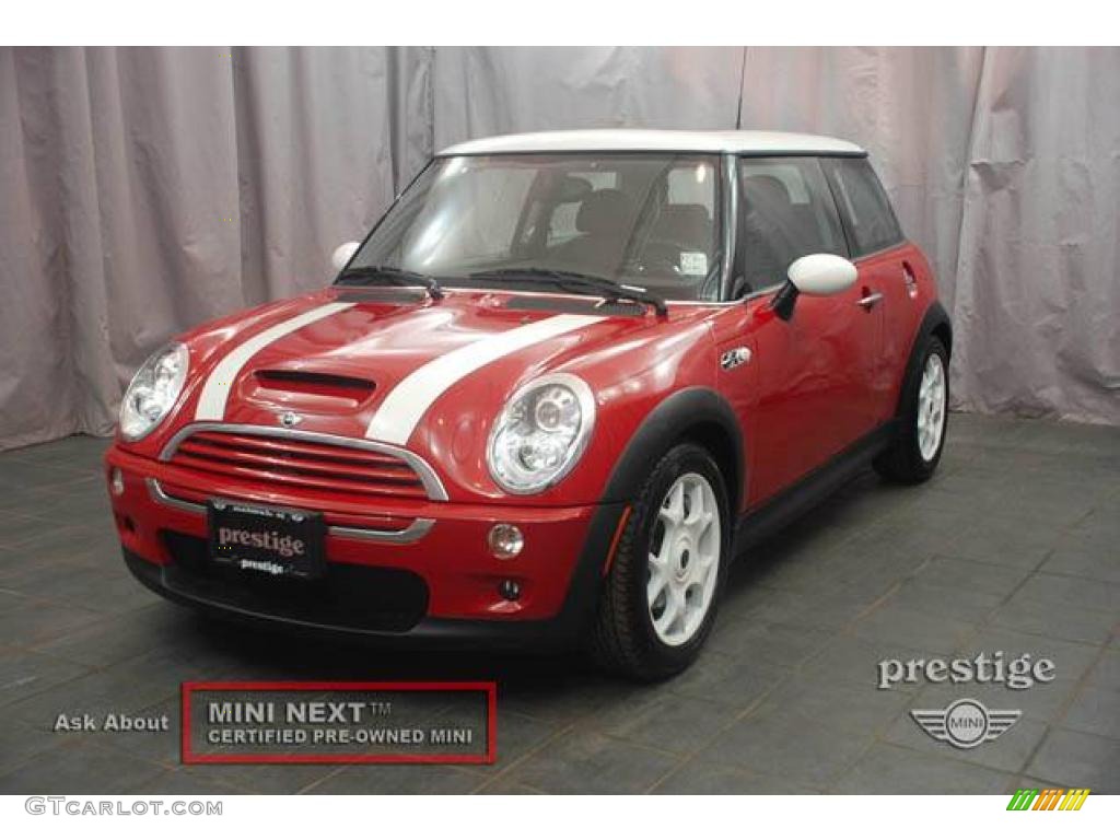 2005 Cooper S Hardtop - Chili Red / Panther Black photo #1