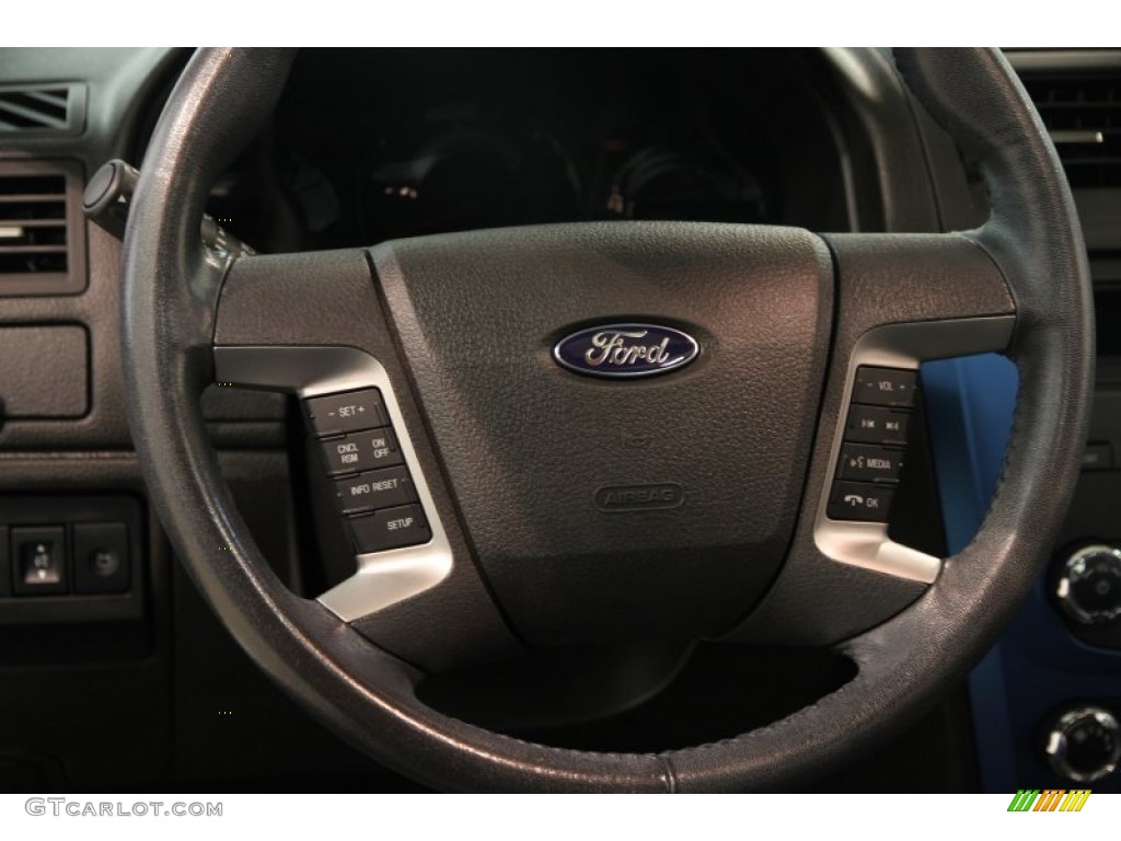 2010 Fusion Sport - Sport Blue Metallic / Charcoal Black/Sport Blue photo #7