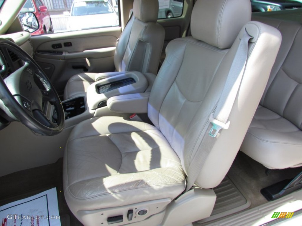 2003 Silverado 1500 LT Extended Cab 4x4 - Light Pewter Metallic / Tan photo #26