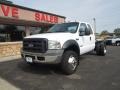 Oxford White 2006 Ford F450 Super Duty XL SuperCab 4x4 Chassis