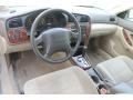 Beige 2004 Subaru Outback Wagon Interior Color