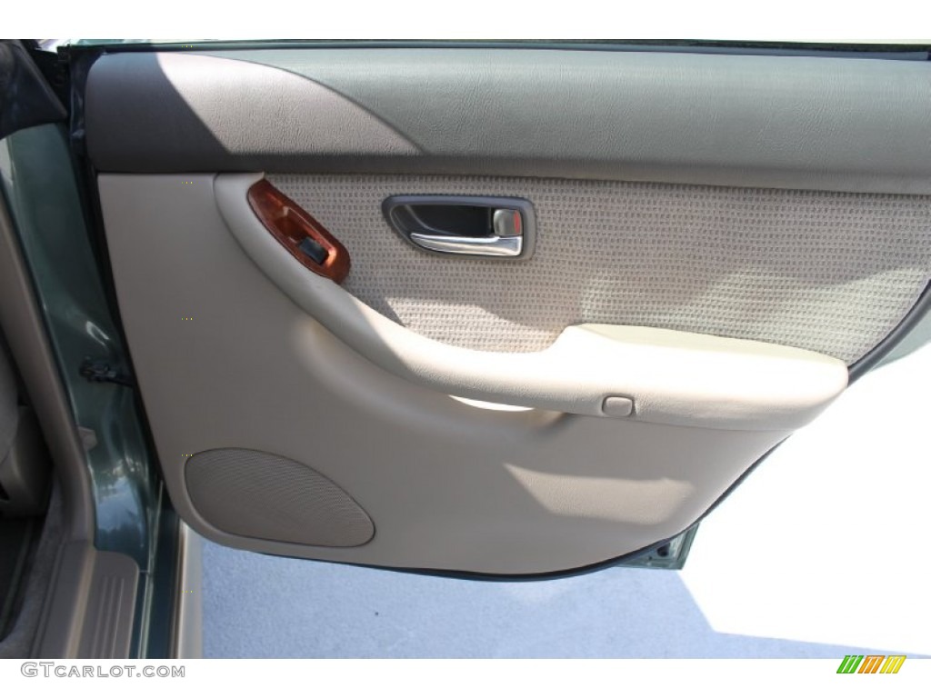 2004 Outback Wagon - Seamist Green Pearl / Beige photo #26