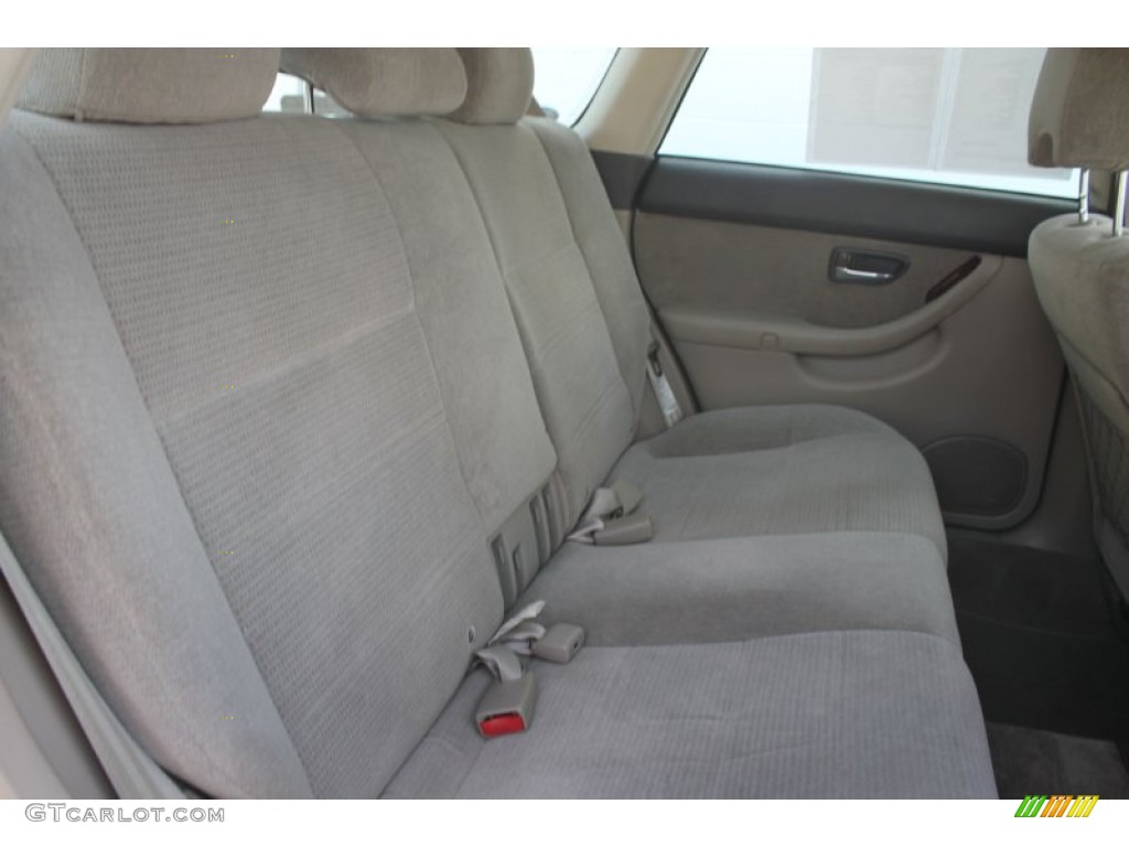 2004 Outback Wagon - Seamist Green Pearl / Beige photo #28