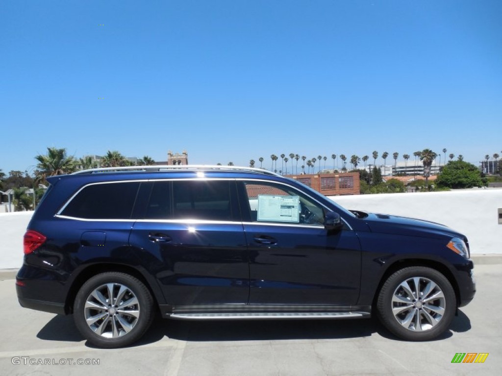 2013 GL 450 4Matic - Lunar Blue Metallic / Almond Beige photo #3