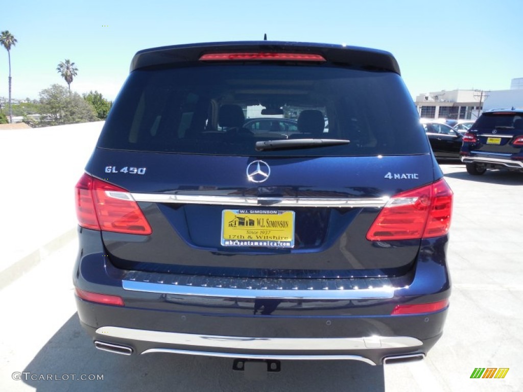 2013 GL 450 4Matic - Lunar Blue Metallic / Almond Beige photo #5