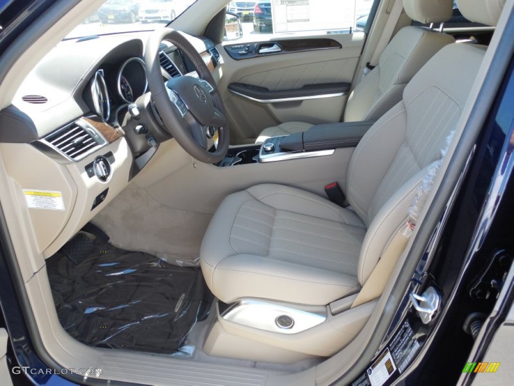 2013 GL 450 4Matic - Lunar Blue Metallic / Almond Beige photo #7