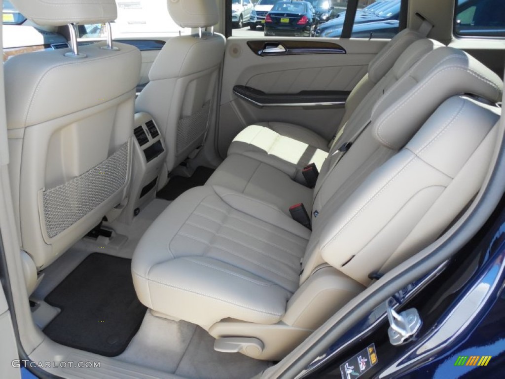 2013 GL 450 4Matic - Lunar Blue Metallic / Almond Beige photo #8