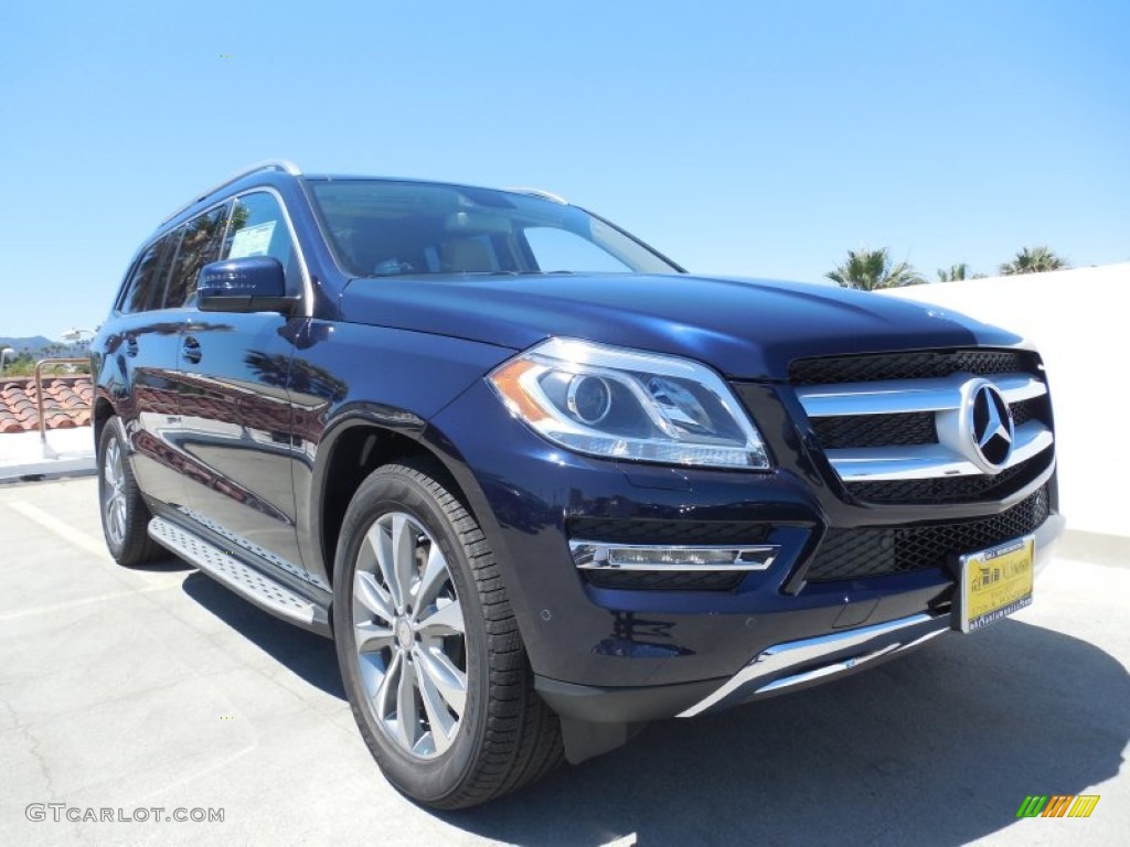 2013 GL 450 4Matic - Lunar Blue Metallic / Almond Beige photo #11