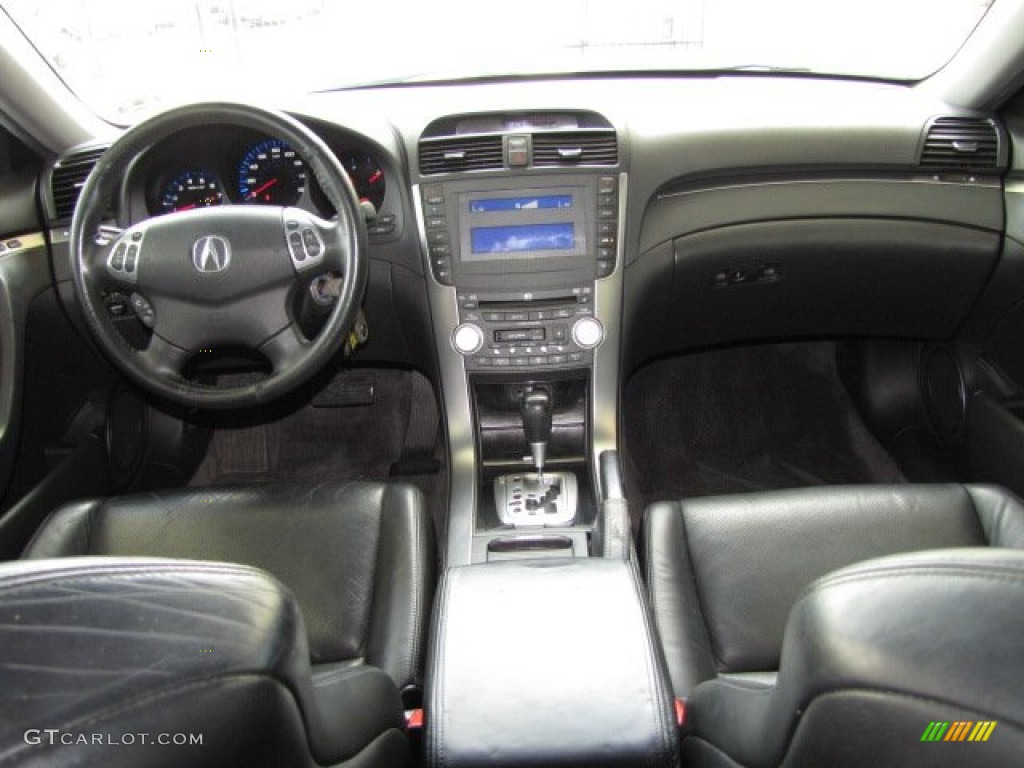 2006 Acura TL 3.2 Ebony Dashboard Photo #83584767