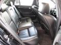 2006 Acura TL Ebony Interior Rear Seat Photo