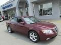 2009 Dark Cherry Red Hyundai Sonata SE V6  photo #10