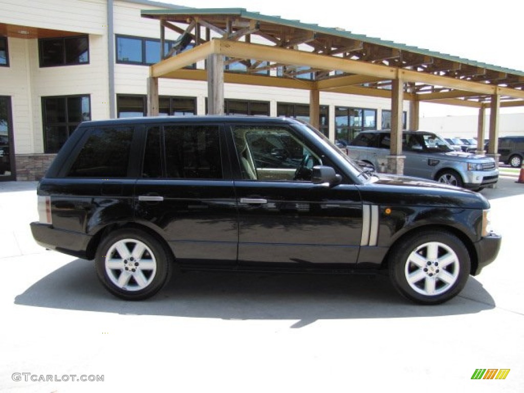 2004 Range Rover HSE - Java Black / Sand/Jet Black photo #5