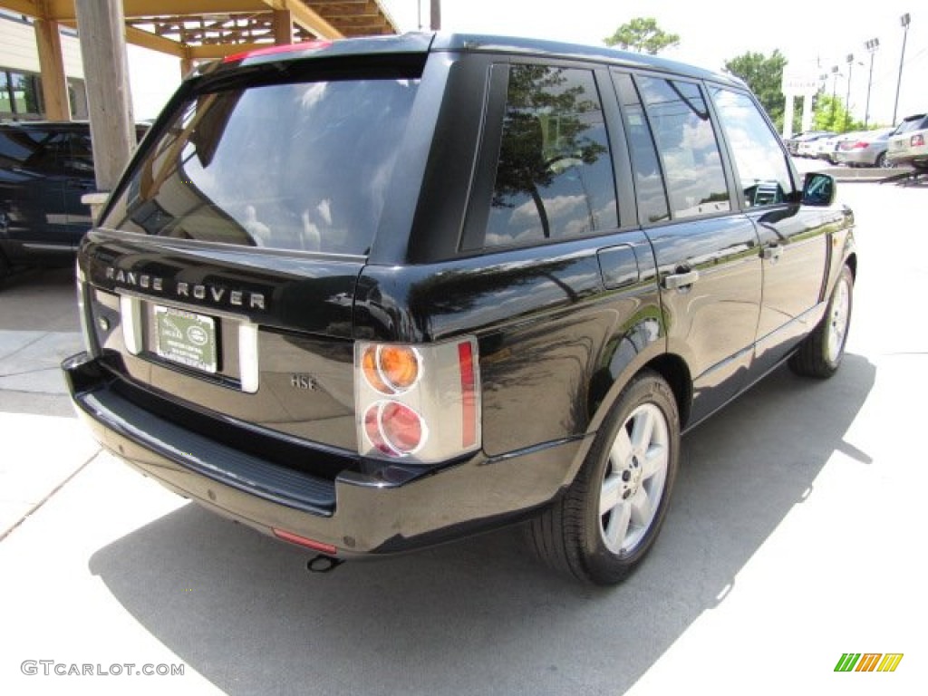 2004 Range Rover HSE - Java Black / Sand/Jet Black photo #6