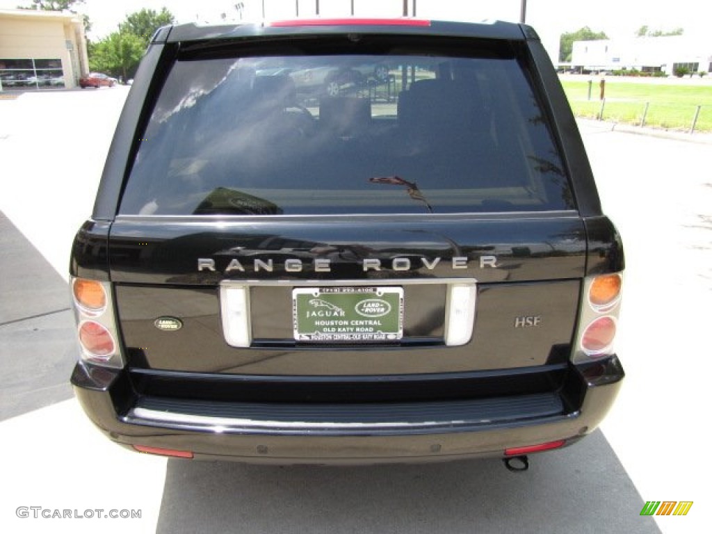 2004 Range Rover HSE - Java Black / Sand/Jet Black photo #7