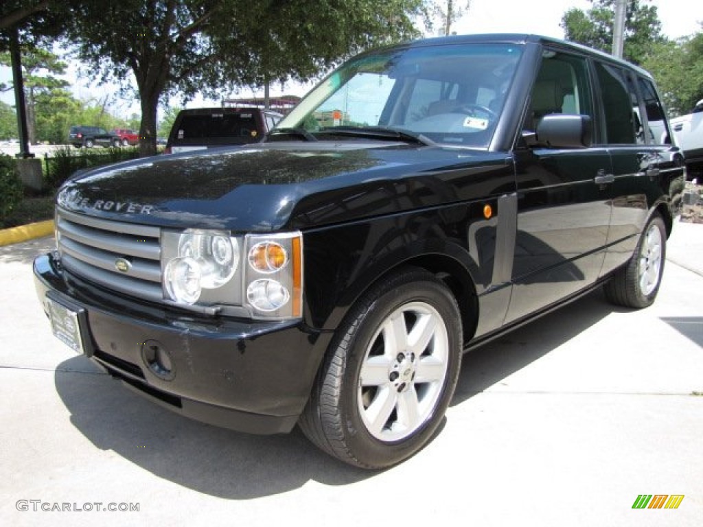 2004 Range Rover HSE - Java Black / Sand/Jet Black photo #10