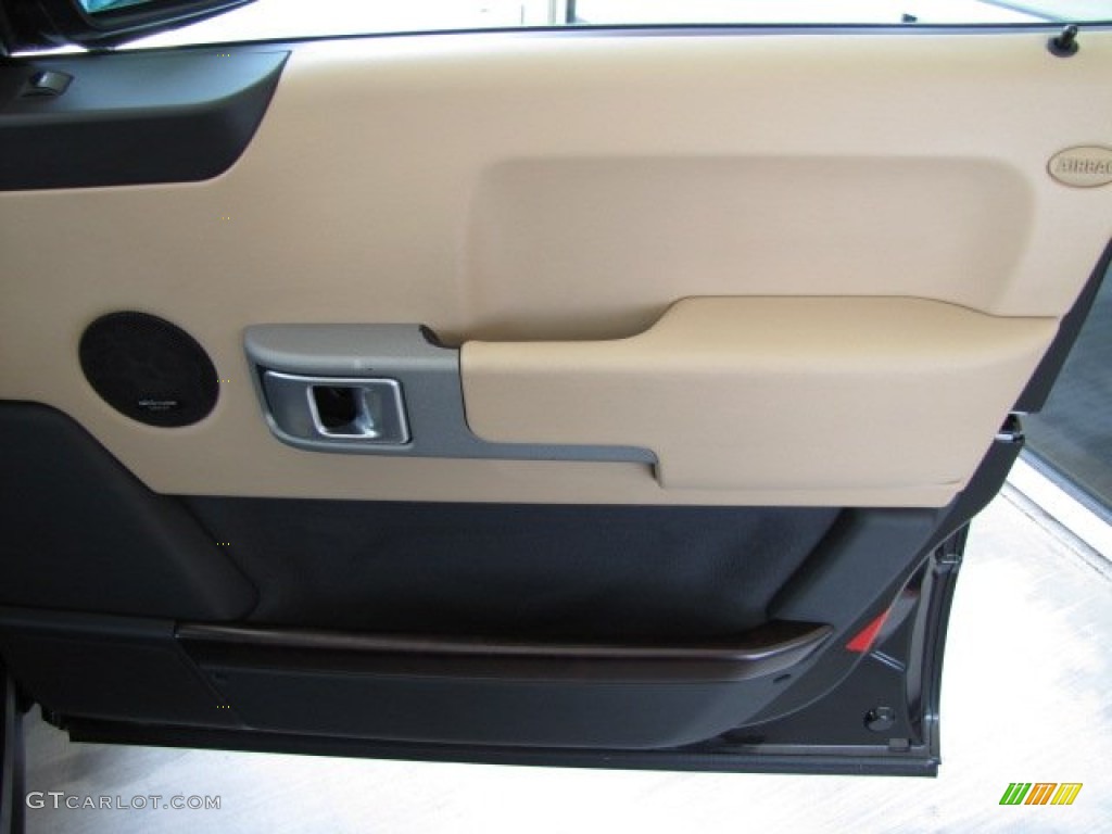 2004 Range Rover HSE - Java Black / Sand/Jet Black photo #23