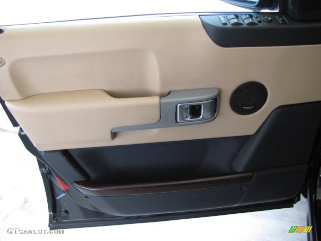 2004 Range Rover HSE - Java Black / Sand/Jet Black photo #35