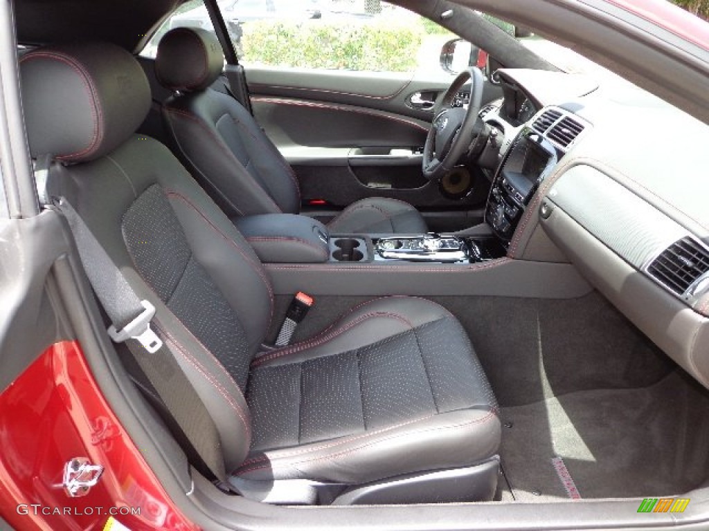 2013 Jaguar XK XKR Convertible Front Seat Photos