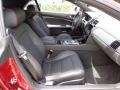 2013 Jaguar XK Warm Charcoal Interior Front Seat Photo