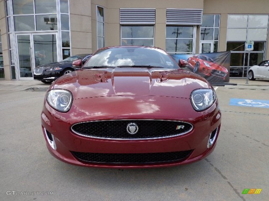 Carnelian Red Metallic 2013 Jaguar XK XKR Convertible Exterior Photo #83587563