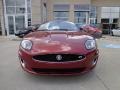 2013 Carnelian Red Metallic Jaguar XK XKR Convertible  photo #6