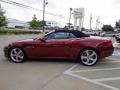 2013 Carnelian Red Metallic Jaguar XK XKR Convertible  photo #7