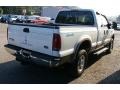 2007 Oxford White Clearcoat Ford F250 Super Duty Lariat SuperCab 4x4  photo #8