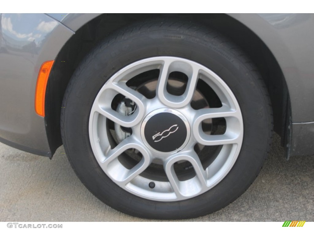 2012 500 Pop - Grigio (Grey) / Tessuto Grigio/Nero (Grey/Black) photo #4