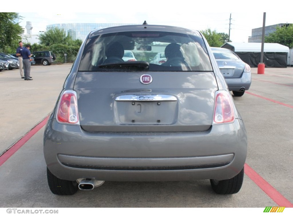 2012 500 Pop - Grigio (Grey) / Tessuto Grigio/Nero (Grey/Black) photo #8