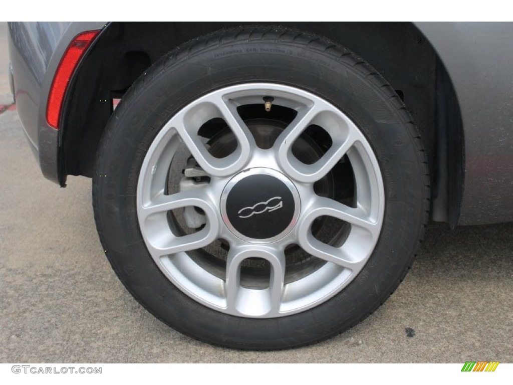2012 500 Pop - Grigio (Grey) / Tessuto Grigio/Nero (Grey/Black) photo #10