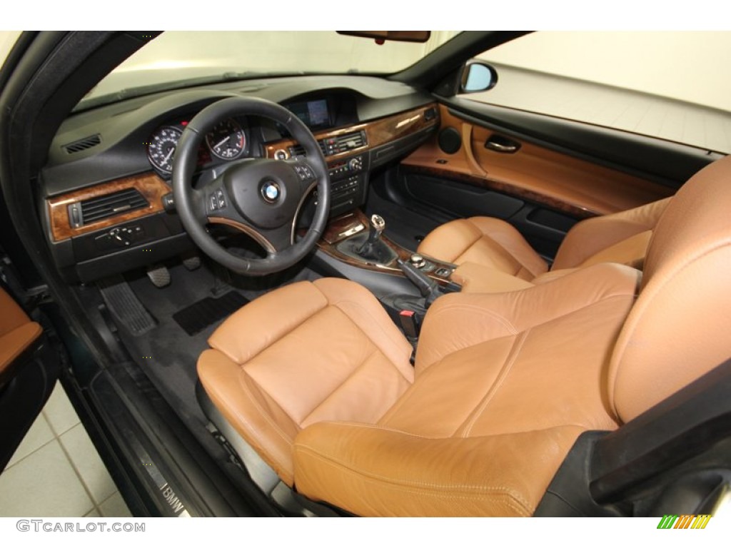 Saddle Brown/Black Interior 2007 BMW 3 Series 335i Convertible Photo #83589048