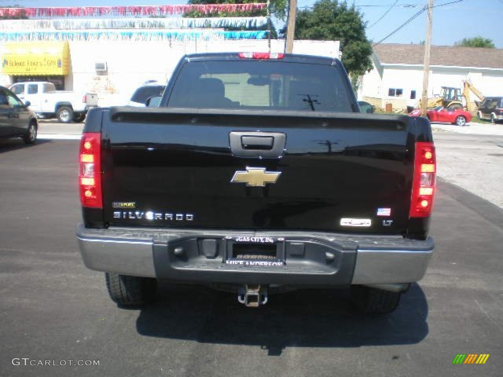 2007 Silverado 1500 LT Z71 Regular Cab 4x4 - Black / Ebony Black photo #13