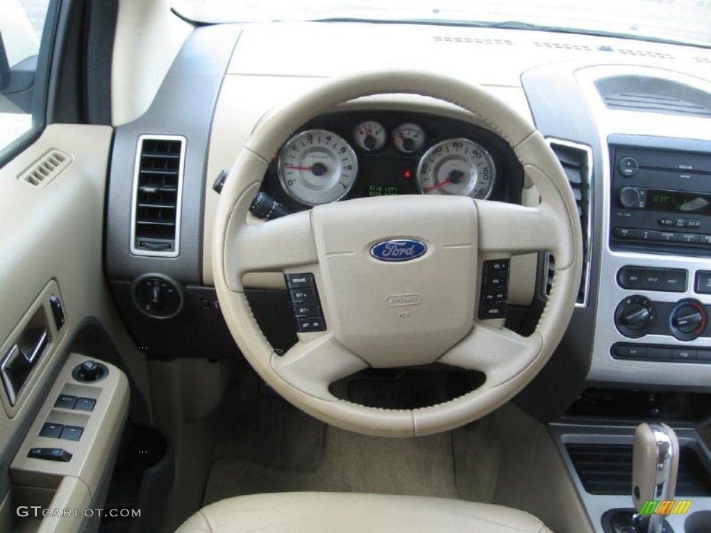 2007 Edge SEL AWD - Dune Pearl Metallic / Medium Light Stone photo #3