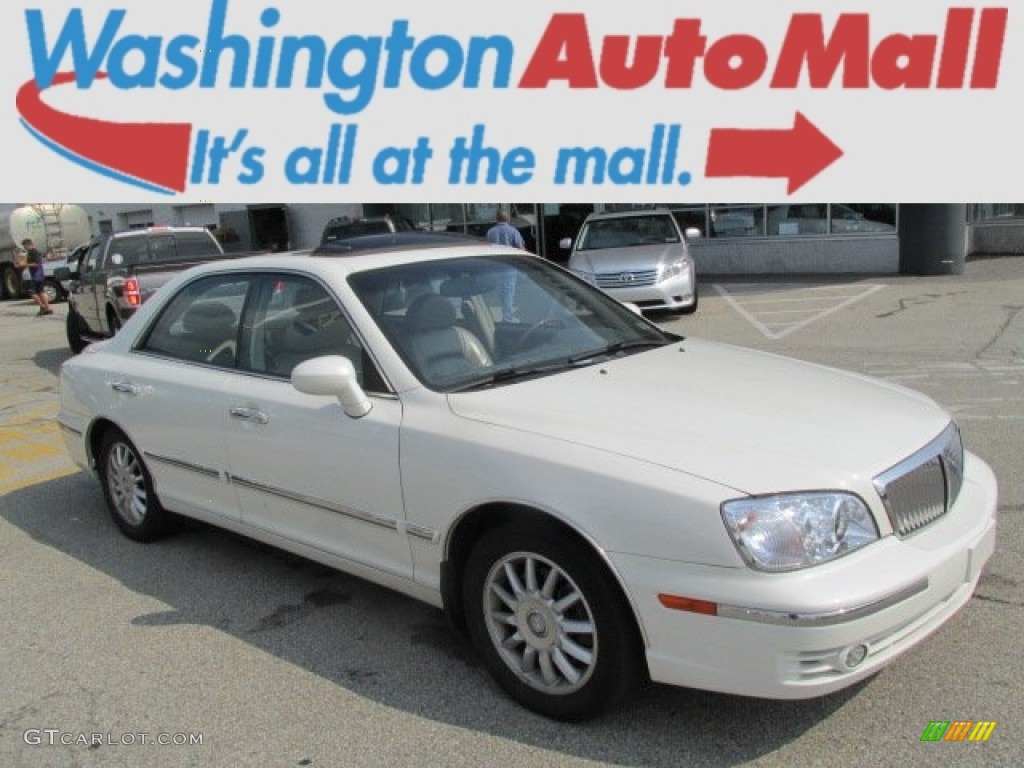 2005 XG350 L - Powder White Pearl / Beige photo #1