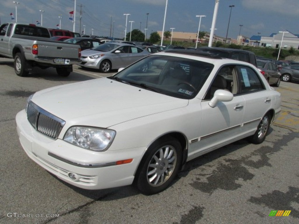2005 XG350 L - Powder White Pearl / Beige photo #5
